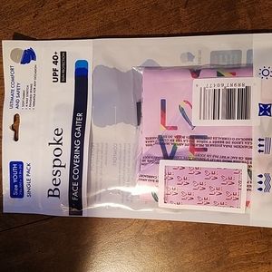 🆕️ Bespoke face covering gaiter "Love" Youth